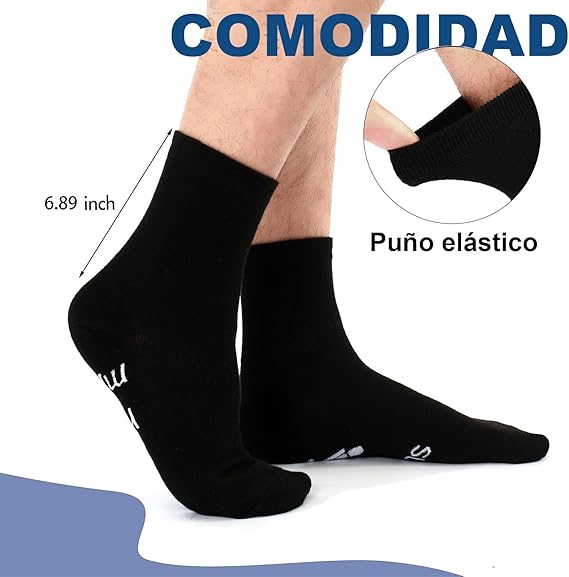 Calcetines antideslizantes divertidos (YO NO RONCO, SUEÑO CON SER UNA MOTO) T: 39-46