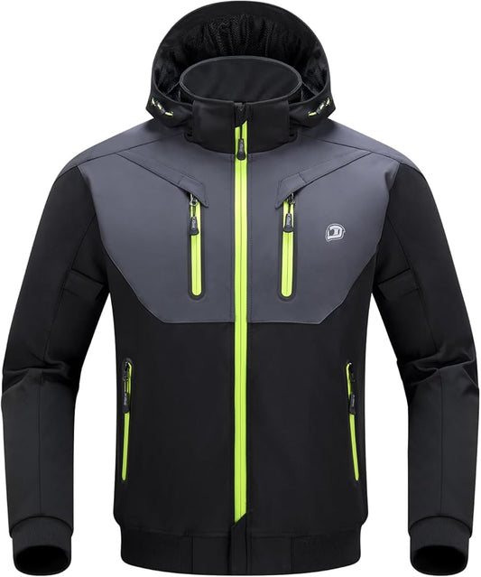 Chaqueta de Moto Hombre Invierno con Protectores CE