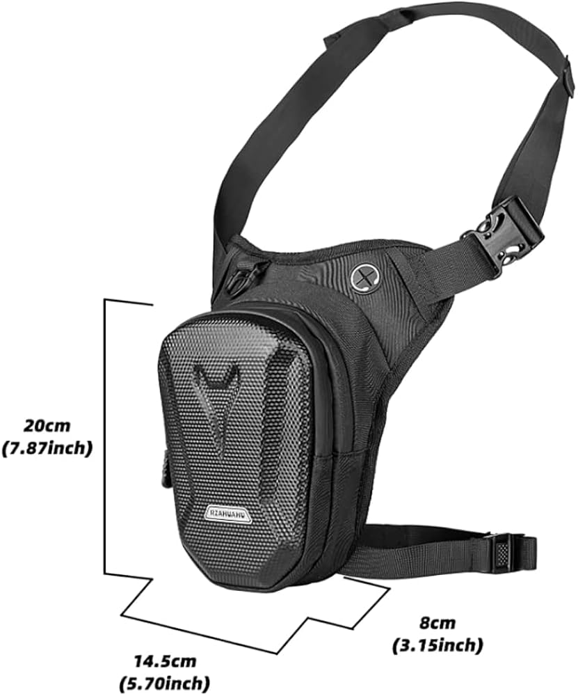 Bolsa de Pierna con Correas Ajustables – Pernera Deportiva y de Moto